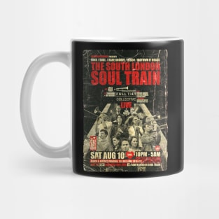 POSTER TOUR - SOUL TRAIN THE SOUTH LONDON 86 Mug